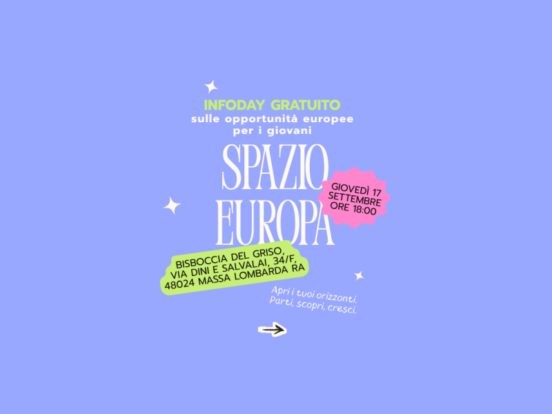 Spazio Europa: il primo Infoday arriva a Massa&nbsp;Lombarda